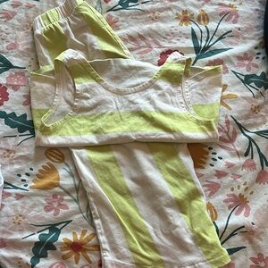 Zara set size 6 pants and size 7 top
